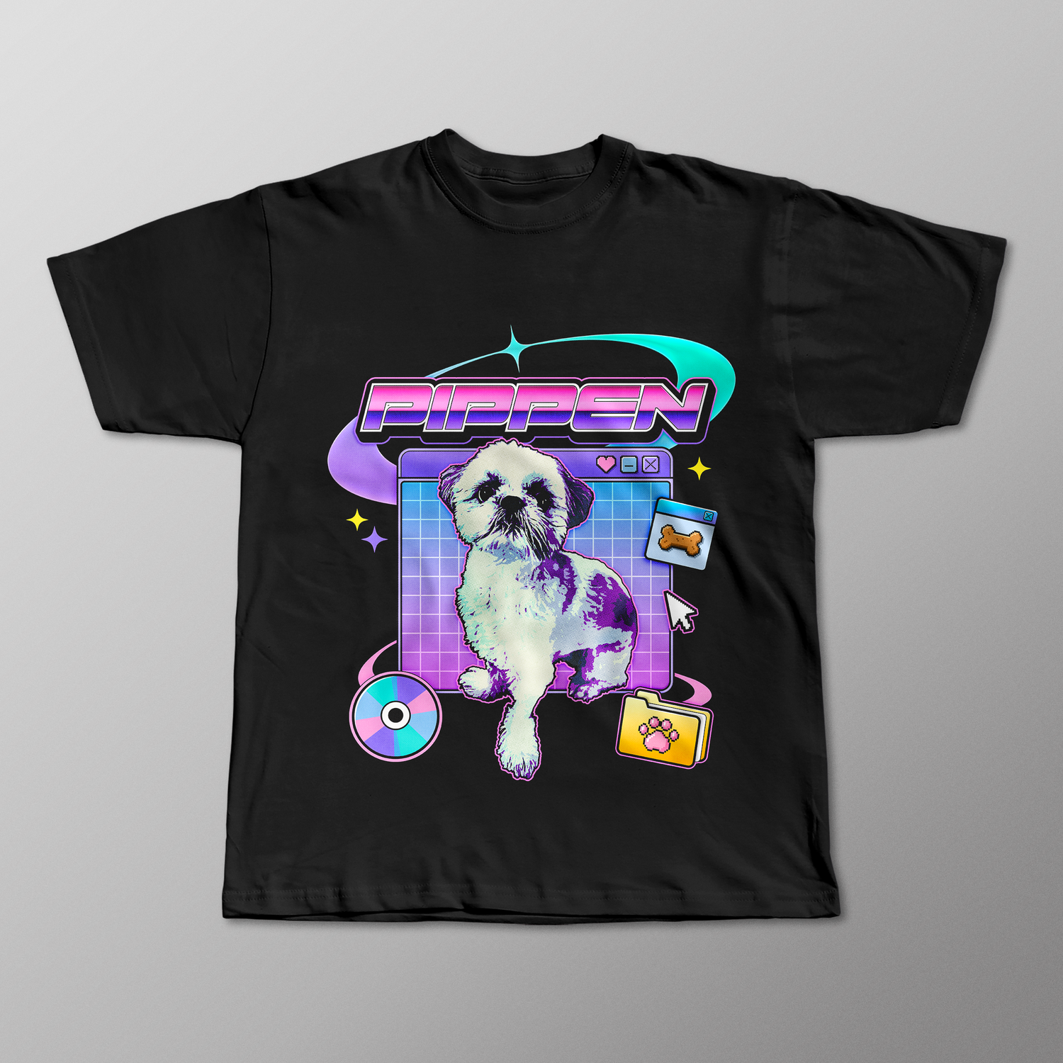 PAWP UP WINDOW - Custom Pet T-Shirt